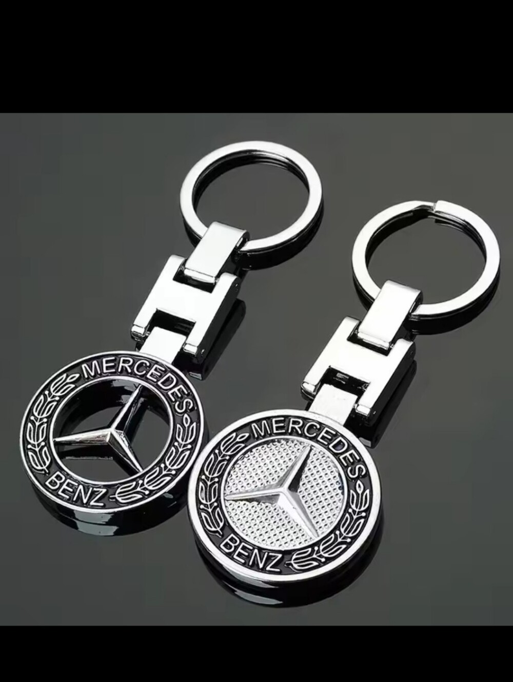 Mercedes Benz metal sleek keychain Please See All 8 Choices